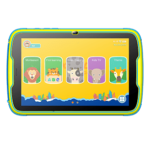 Tablette éducative model A73 7 pouces X-TIGI KIDS pour enfant 32Go/1Go Ram  avec 1 an de Garantie - Bon Comptoir